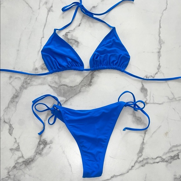 Swim Royal Blue Bikini Set Poshmark — free download